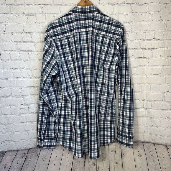 Mizzen + Main Leeward Collection XL Trim Fit Athletic Dress Shirt 4 way Stretch - Picture 4 of 9